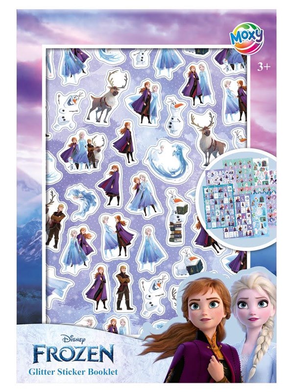 Creative Craft Group FROZEN Glitter Sticker Book A5 - 8 sheets