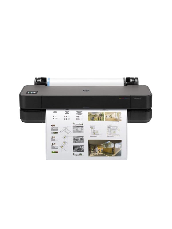 HP Suurkokotulostin - DesignJet T230 - 2025 Edition - 24" - Color Inkjet - LAN & Wi‑Fi - 4 väriä