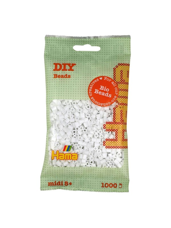 Hama Bio Beads - White 1000 pcs