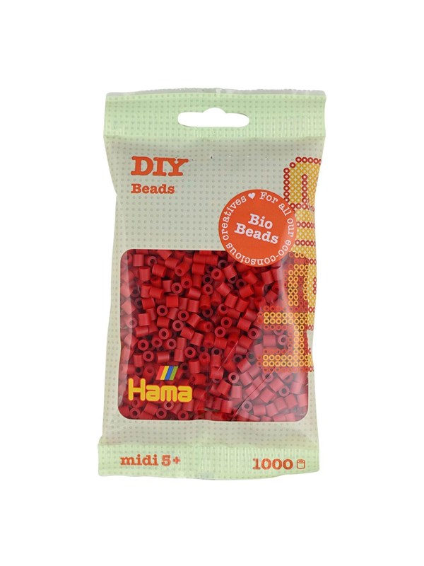 Hama Bio Beads - Dark Red 1000 pcs