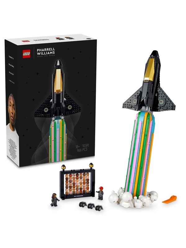 LEGO 10391 Kuussa Pharrell Williamsin kanssa