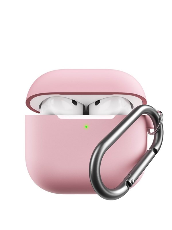 KeyBudz Elevate Series Keychain for Airpods 4:th gen - Blush Pink