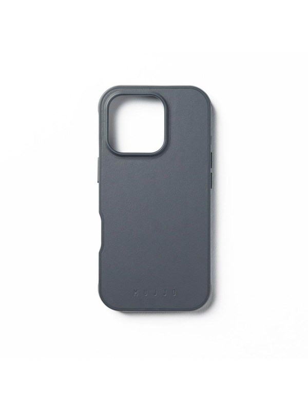 Mujjo Shield Case for iPhone 16 Pro - Steel Blue