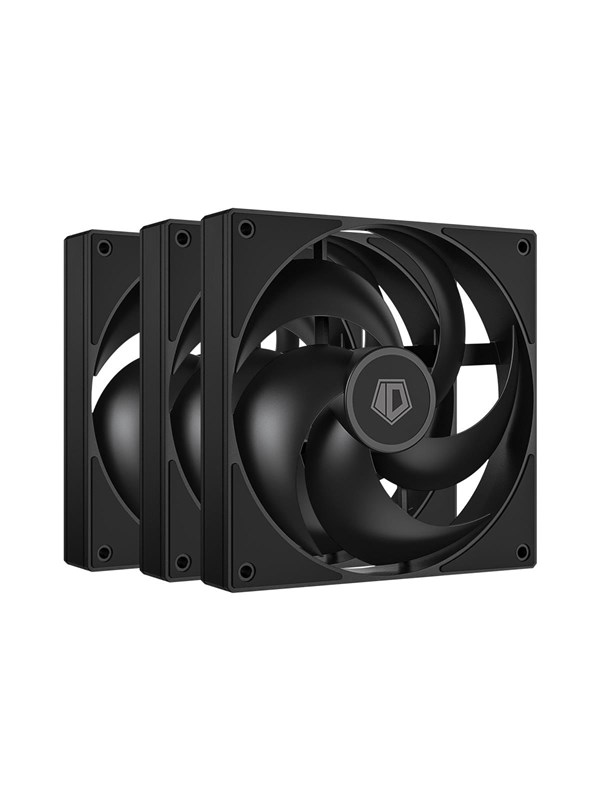 ID-Cooling AS-120-K TRIO - Kotelotuuletin - 120mm - musta - 27 dBA