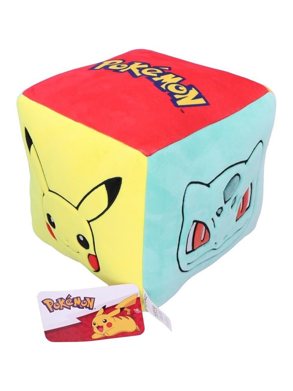 Nemesis Now - Pokémon Starter Cube Cushion 25cm - Tyyny
