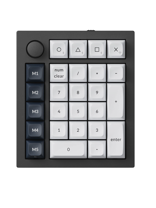 Keychron Q0 Max QMK Wireless - Numeroryhmän - Musta