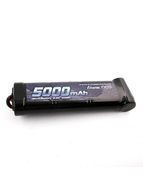 Gens ace &Tattu Battery Traxxas 5000mAh 8.4V NiMH Hump T-Dean