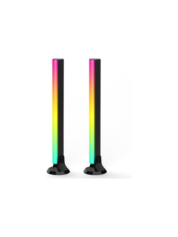 Govee RGBIC H6046 - light bar - LED - 13 W - RGBIC - 2000 K - black (pack of 2)