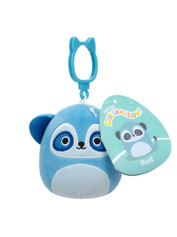 Squishmallows - 9 cm P20 Clip On - Rolf Meerkat