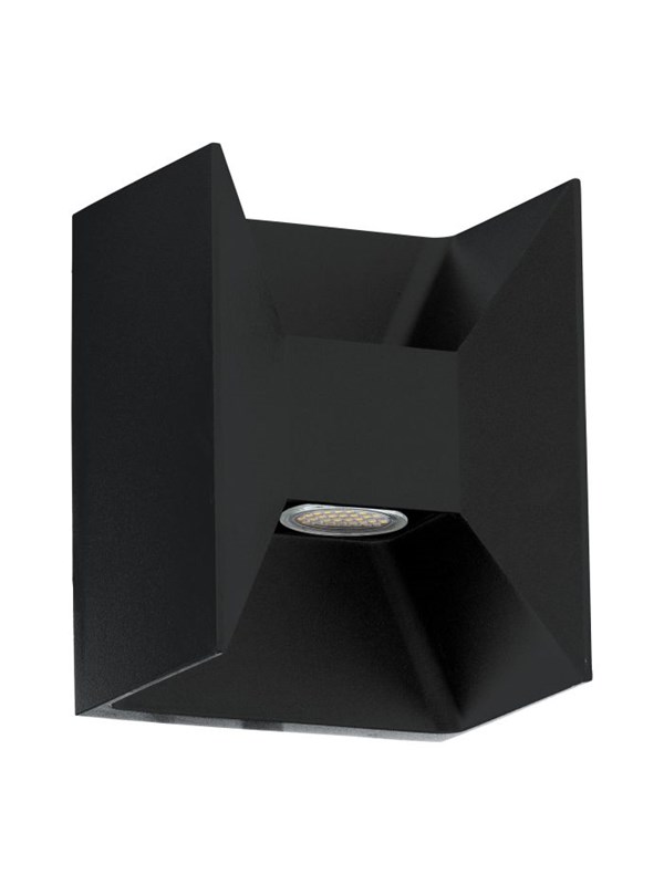 EGLO MORINO outdoor wall lamp LED black