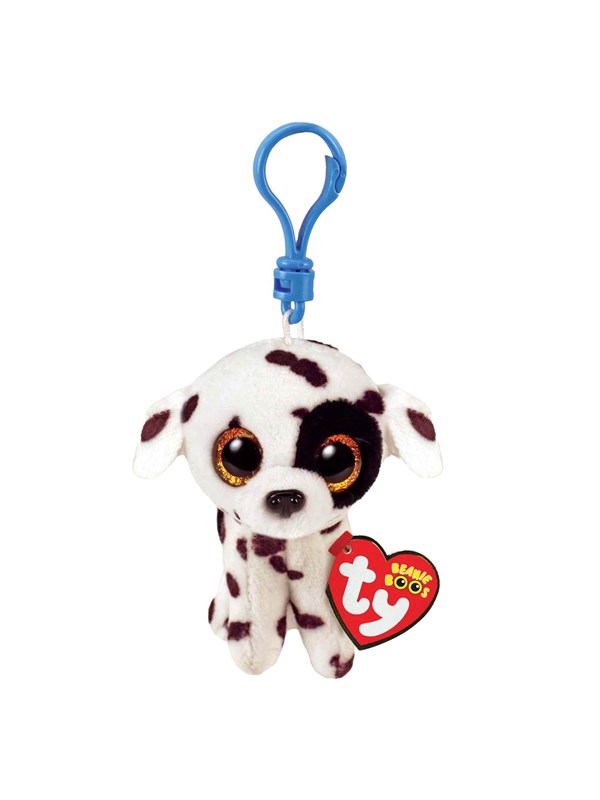 Ty Beanie Boo"'s Clip Luther Dalmatian 7cm