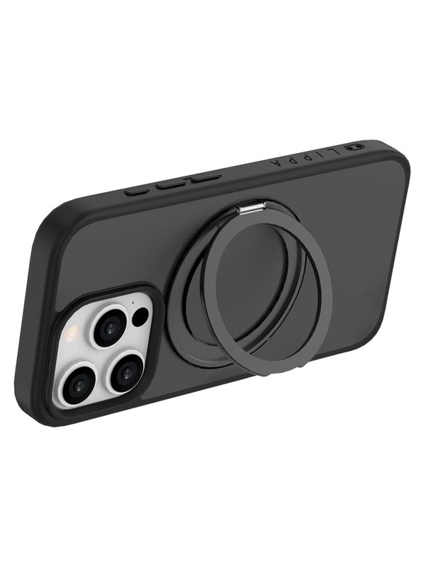 Lippa MagSafe 360 rotating iPhone 16 Pro Cover Black