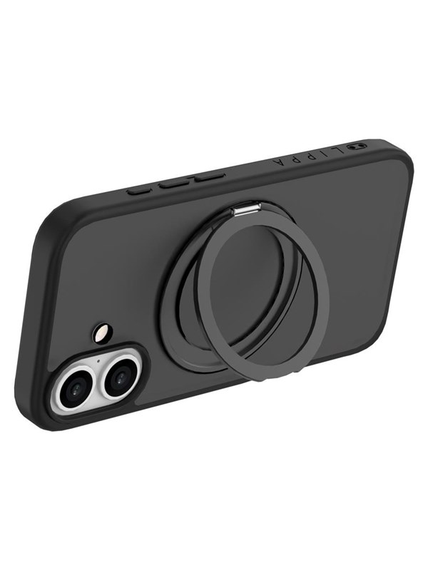 Lippa MagSafe 360 rotating iPhone 16 Cover Black