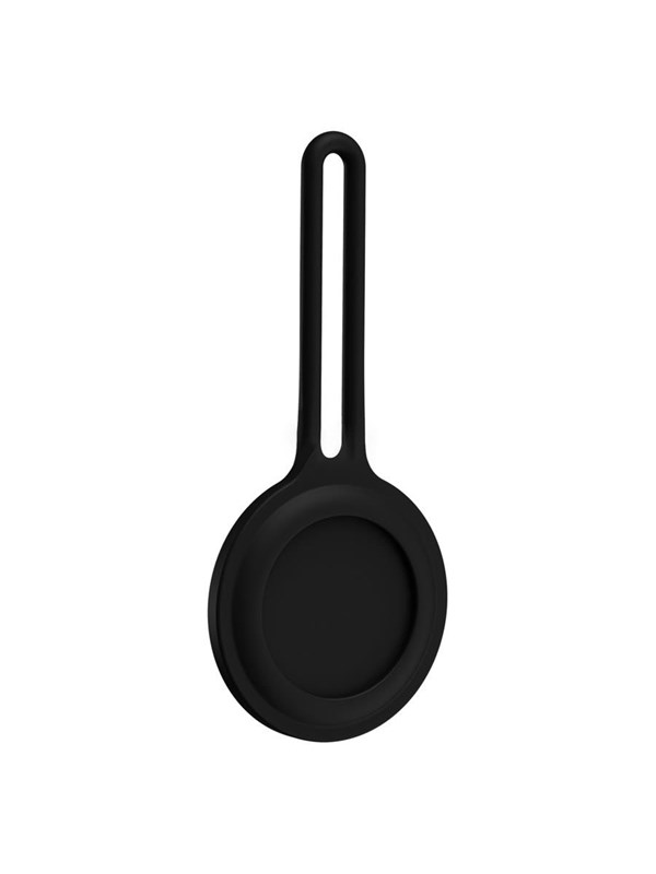 Lippa Holder with Strap for AirTag and Smart Finder - Black