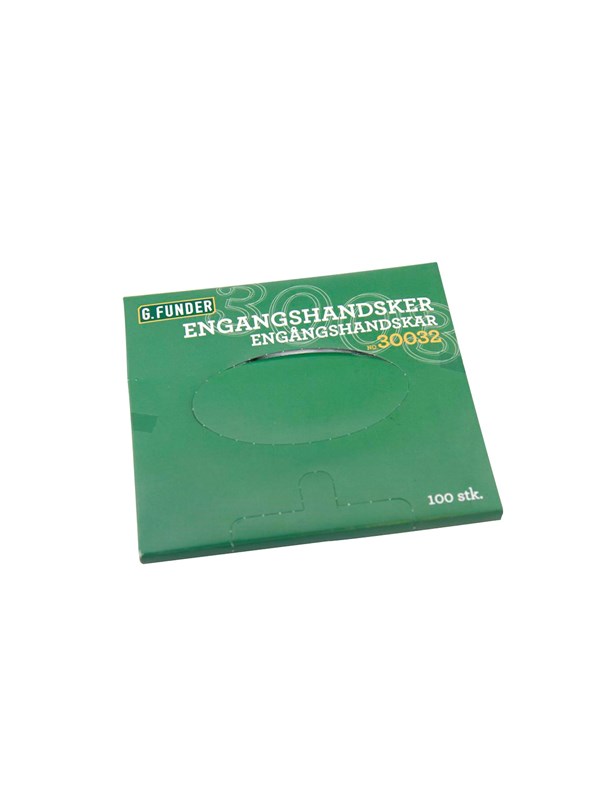 G.Funder Disposable gloves pack of 100 pcs.