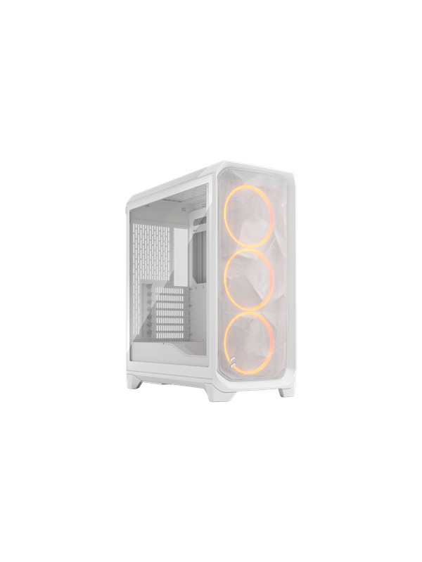 Fractal Design Meshify 3 White RGB - Kotelot - Miditower - Valkoinen