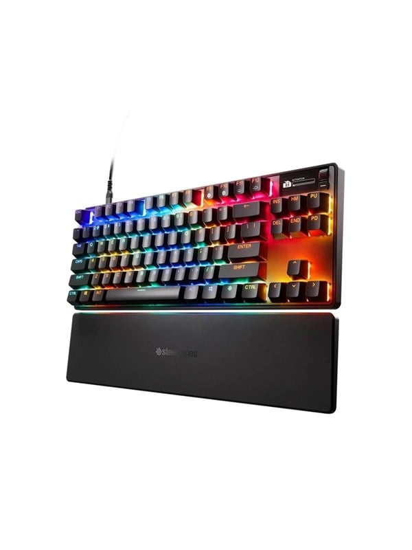 SteelSeries Apex Pro TKL Gen 3 - Pelinäppäimistö - ilman numpadia - Pohjoismainen - Musta