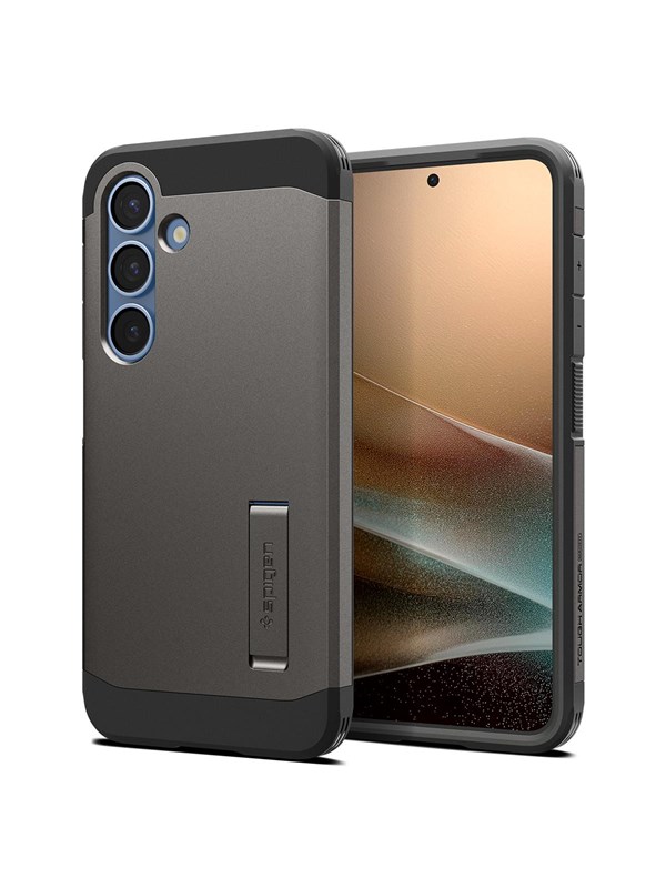 Spigen Tough Armor MagSafe - gunmetal - Samsung Galaxy S25