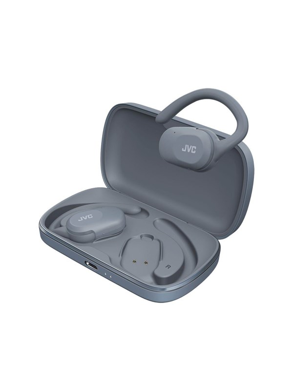 JVC Open Ear Nearphone True Wireless Headphones - Blue