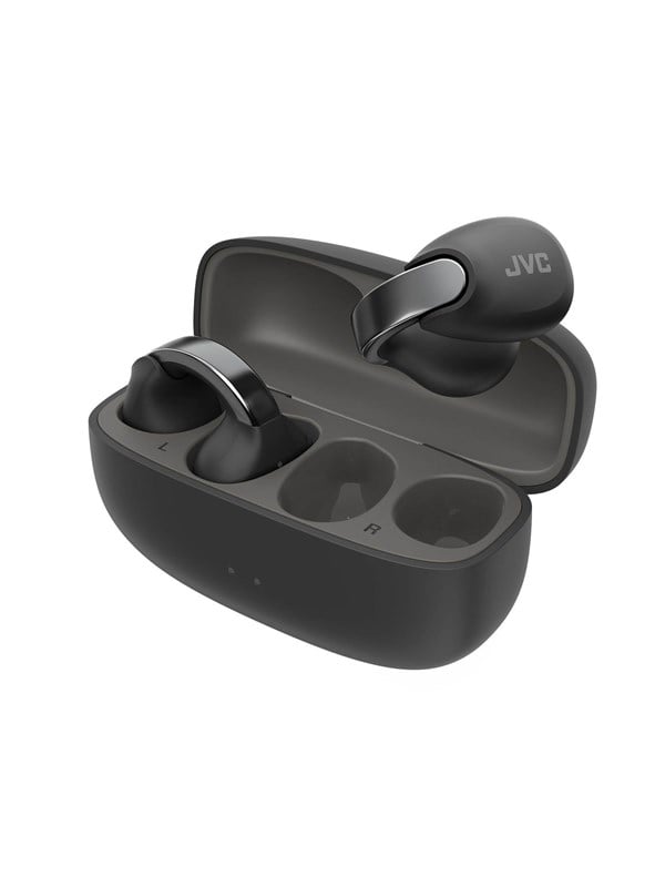 JVC Open Ear Nearphone True Wireless Headphones - Black