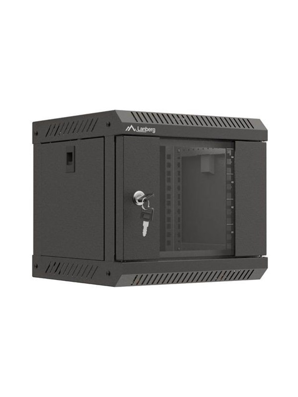 Lanberg WF11-3304-10B - 4U - Wall Mount Rack Cabinet