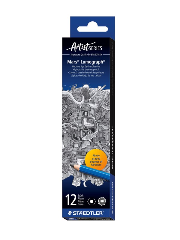 Staedtler Pencil Mars Lumograph 8B 12 pcs