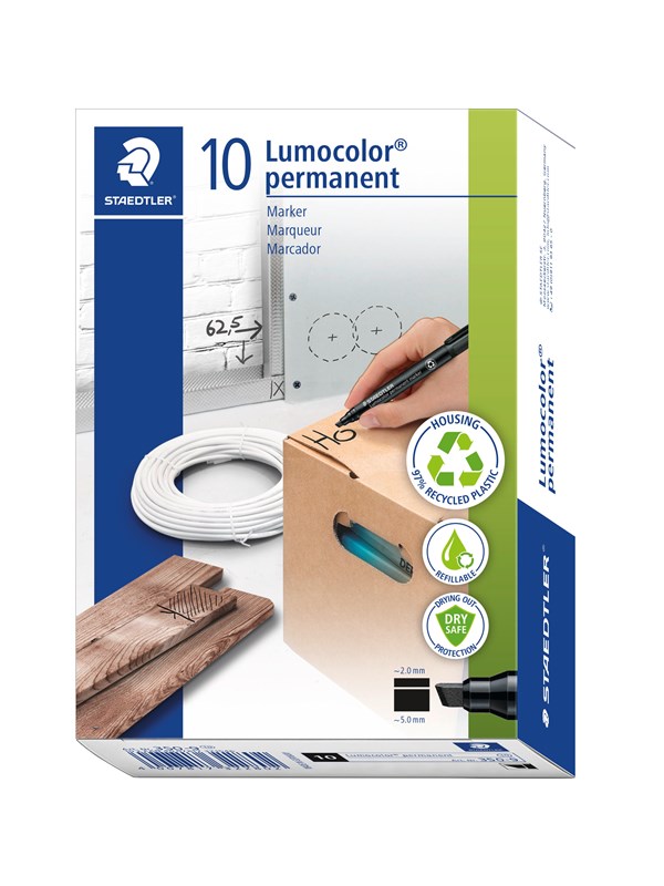Staedtler Marker Lumocolor permanent .10 pcs.Purple