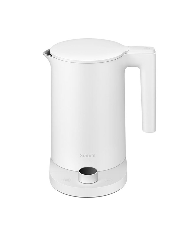 Xiaomi Smart Kettle 2 Pro EU, 1,7 L, 1800 W, Valkoinen, Säädettävä termostaatti, Lämpimänä pitotoiminto