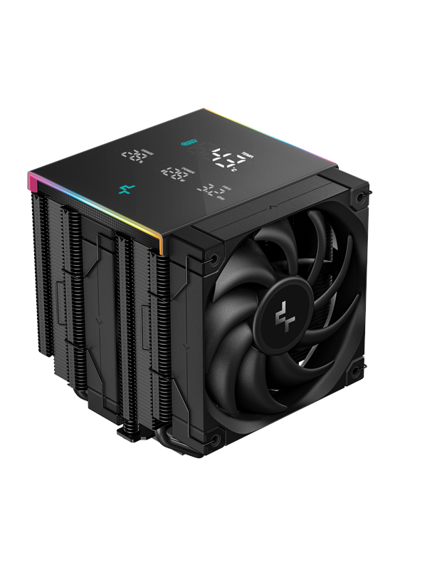 DeepCool AK620 DIGITAL PRO - Black - CPU-ilmajäähdytin - 50 dBA tai enempi