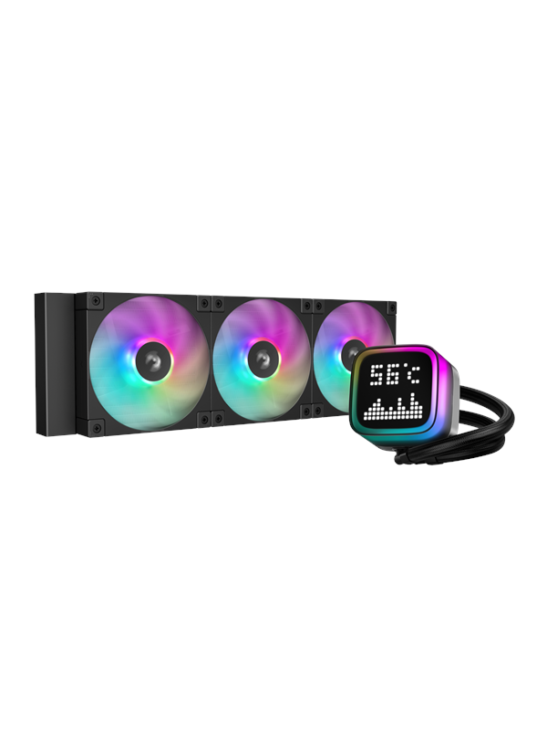 DeepCool LP360 - Black - CPU Vesijäähdytys - Max 39 dBA
