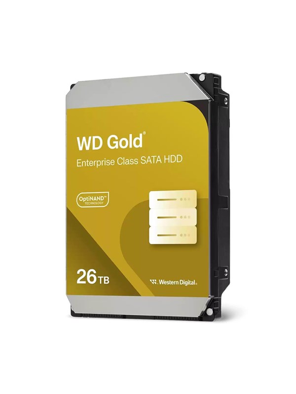 WD Gold - 26TB - Kovalevy - WD261KRYZ - SATA-600 - 3.5"