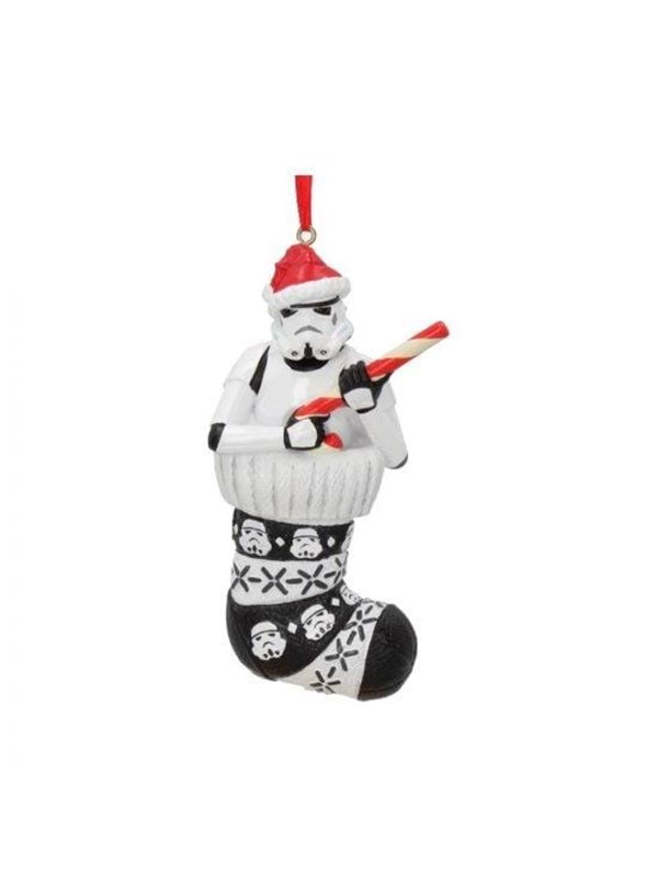 Nemesis Now - Stormtrooper in Stocking joulukoristeet - Figuuri