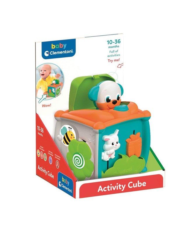 Clementoni Peek-a-boo Cube (100% Recycled)