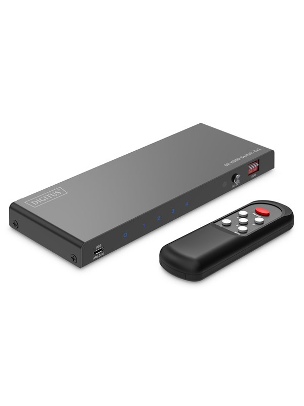 DIGITUS DS-55335 - 8K HDMI Switch 4x1