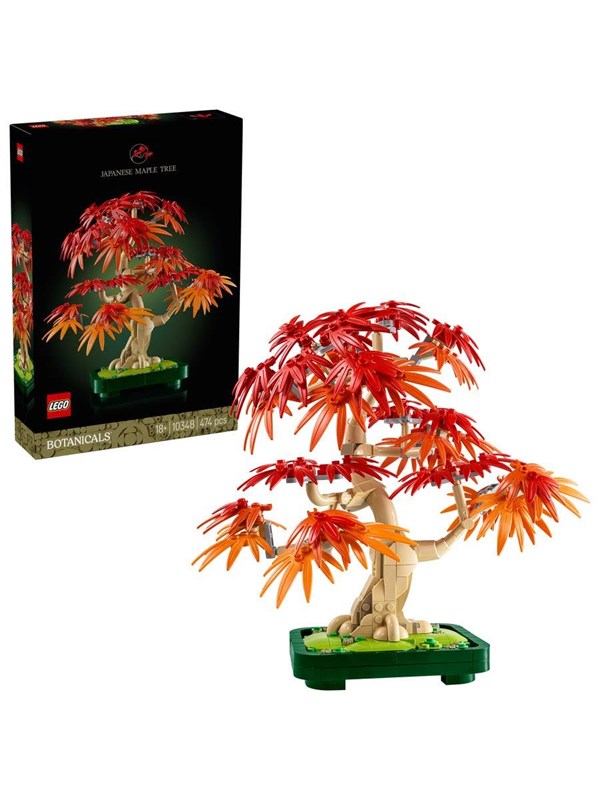 LEGO Botanicals 10348 Punalehtinen japaninvaahtera-bonsaipuu