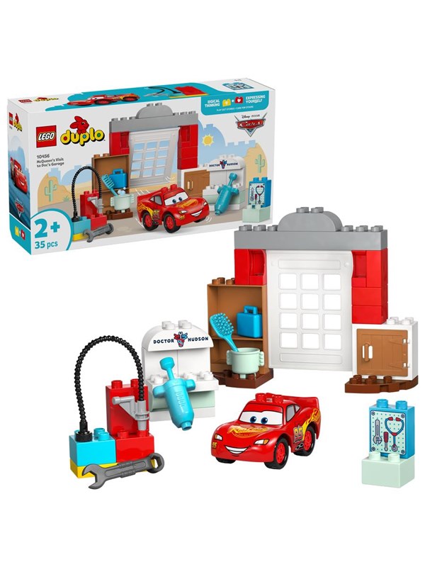 LEGO Disney 10456 McQueenin vierailu Docin tallilla