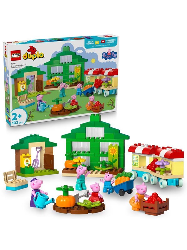 LEGO DUPLO 10461 Ukkipossun puutarha ja kasvihuone
