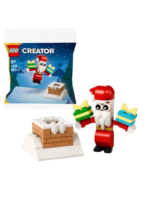 LEGO Creator 30692 Jouluiloa: joulupukki ja savupiippu