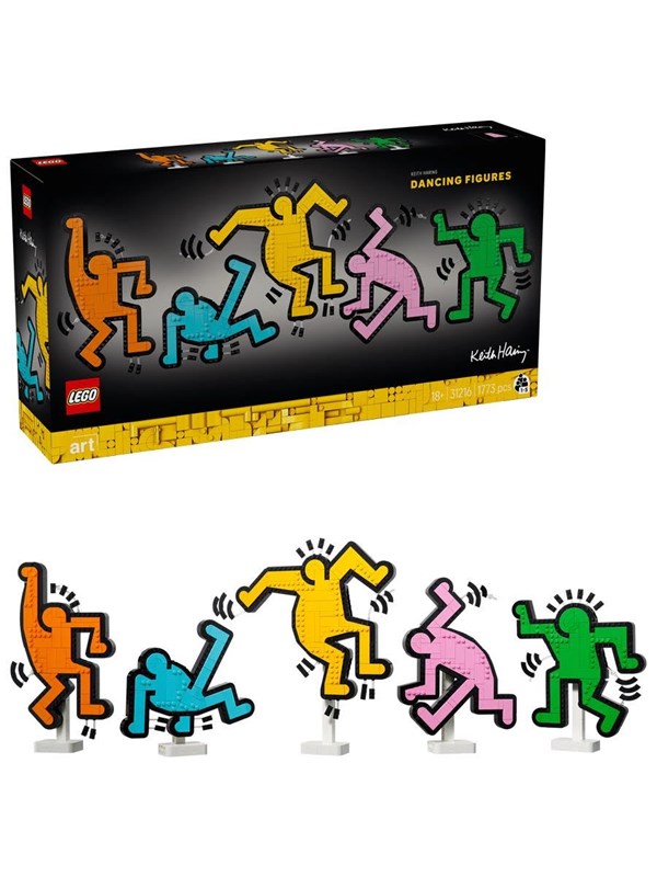 LEGO Art 31216 Keith Haring - Tanssivat hahmot