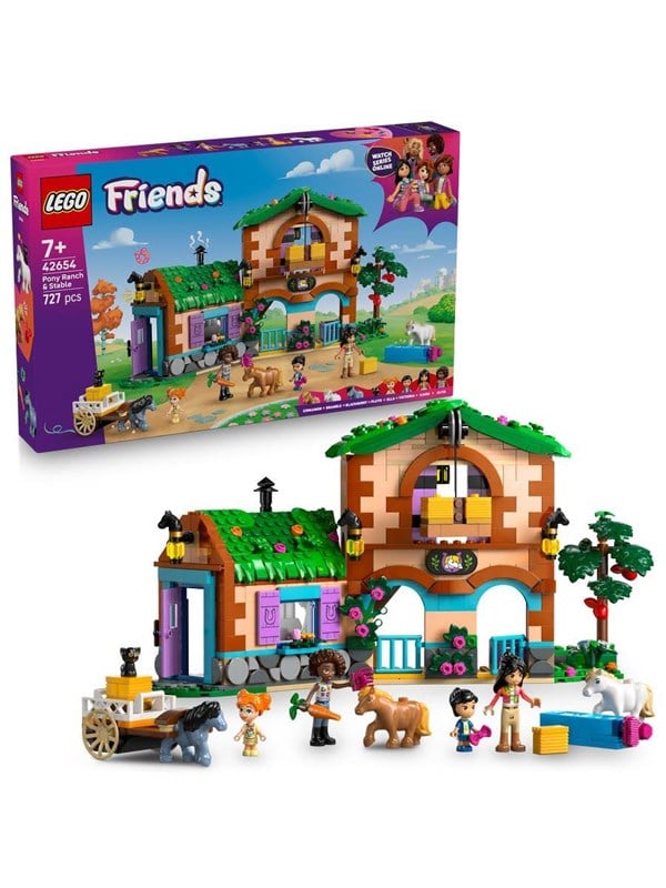 LEGO Friends 42654 Maatilan ponitalli