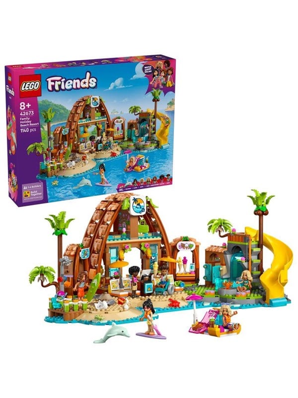 LEGO Friends 42673 Koko perheen lomakohde meren rannalla