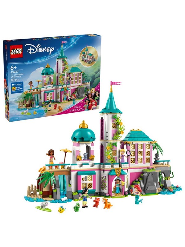 LEGO Disney 43267 Prinsessalinna ja kuninkaalliset lemmikit