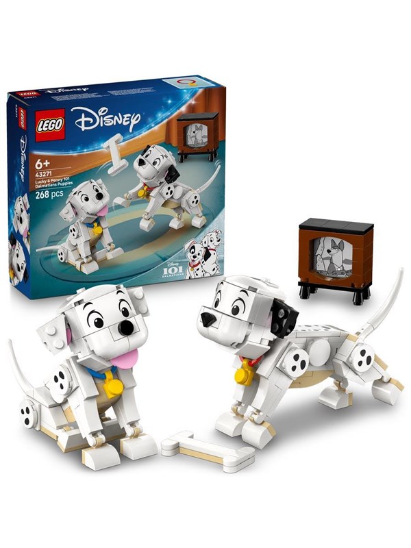 LEGO Classic 43271 101 dalmatialaista ‑koiranpennut: Laikku ja Pipsa