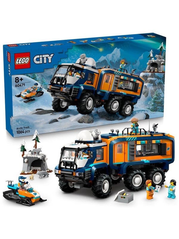 LEGO City 60471 Arktisten tutkimusretkeilijöiden tiedelaboratoriorekka