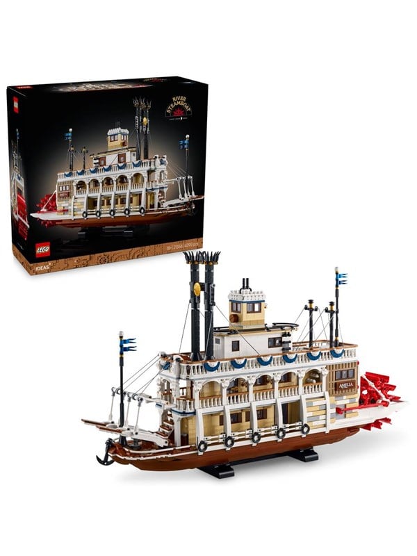 LEGO Ideas 21356 Jokihöyrylaiva