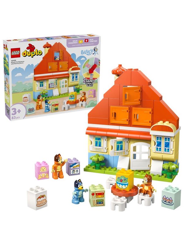LEGO Bluey 10459 Tuurin perheen talo ja muistipeli