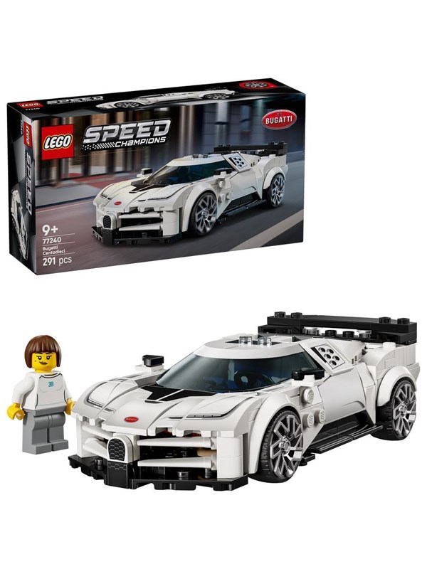LEGO Speed Champions 77240 Bugatti Centodieci ‑hyperurheiluauto