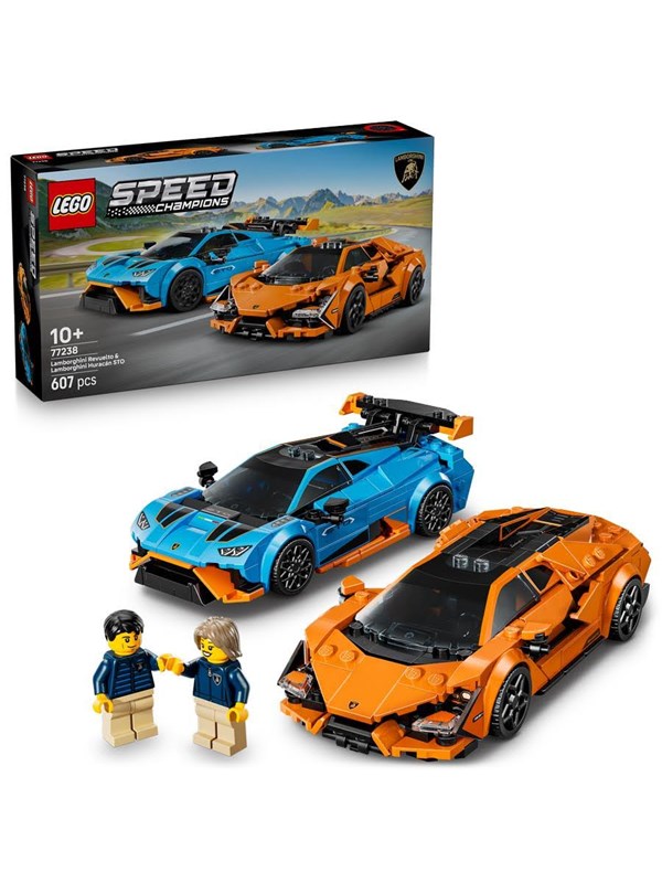LEGO Speed Champions 77238 Lamborghini Revuelto ja Huracán STO