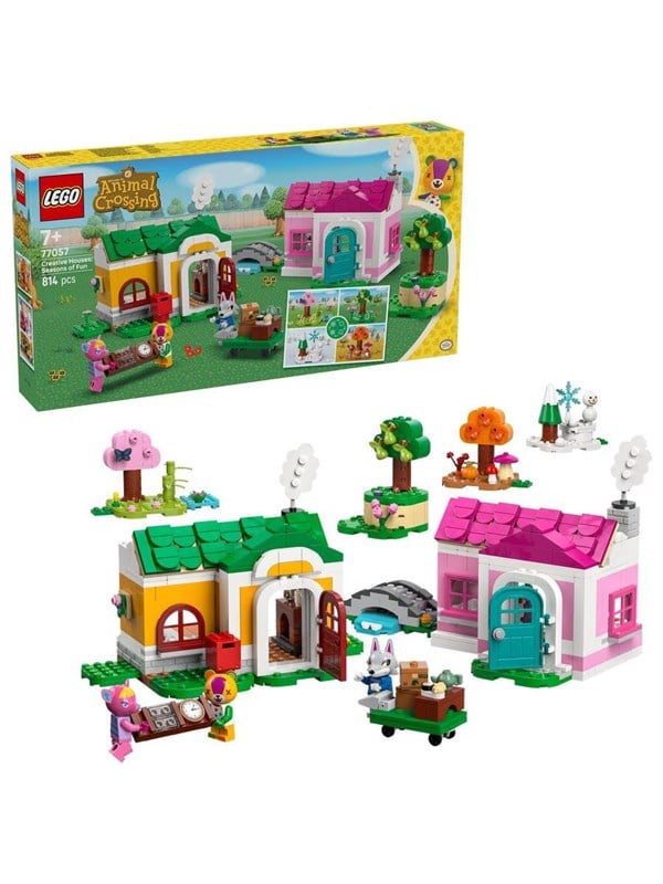 LEGO Animal Crossing 77057 Luovat talot: Hauskat vuodenajat