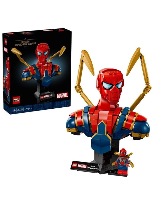 LEGO Super Heroes 76326 Iron Spider-Man ‑rintakuva
